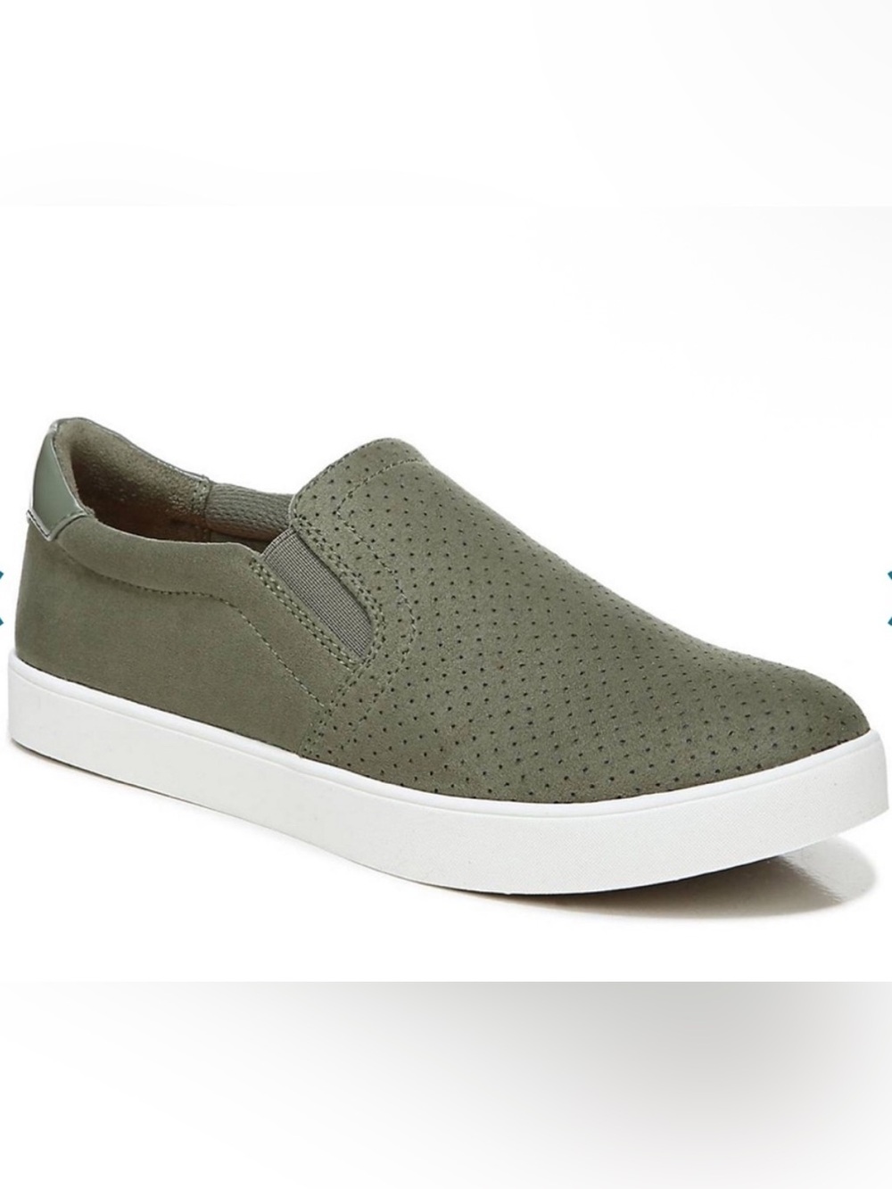 Dr Scholl's Madison Slip-on Sneaker Comfort Shoe In Olive Women’s Size 6M New
